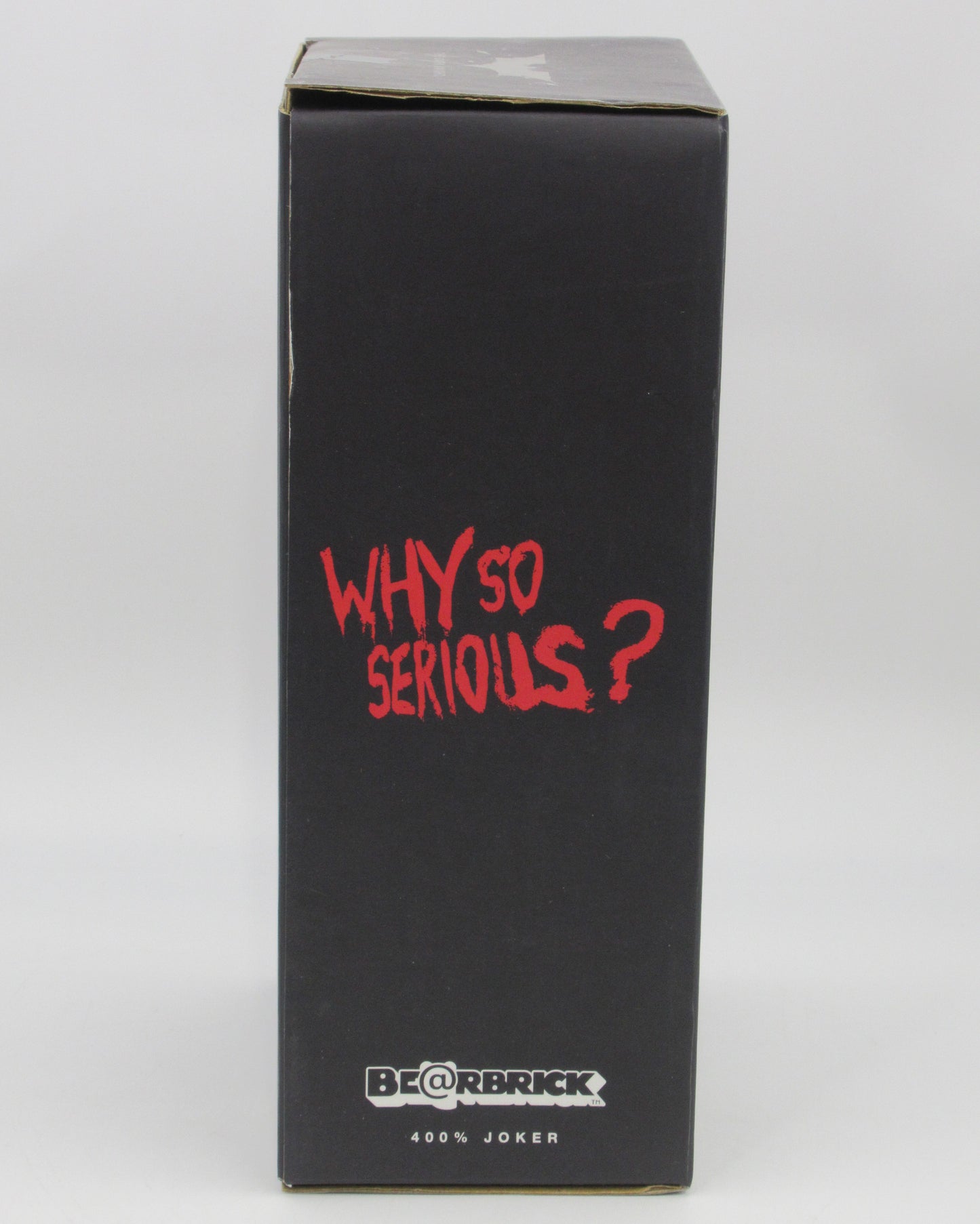 BEARBRICK The Dark Knight Joker "Why So Serious?" 400% - Medicom Toy (2008) Art Toy