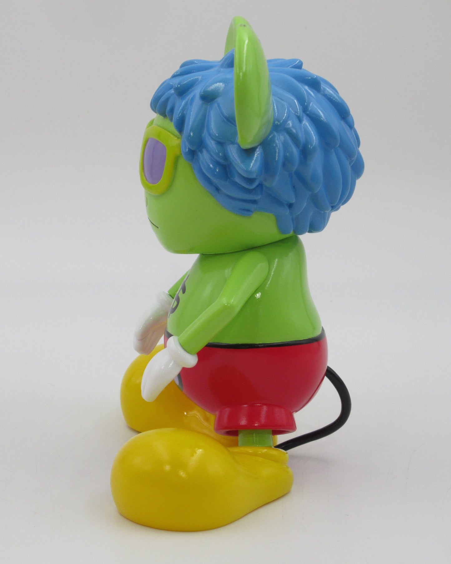 KEITH HARING Andy Mouse Green - 360 Toy Group (2005) Warhol Limited Edition Designer Vinyl Art Toy