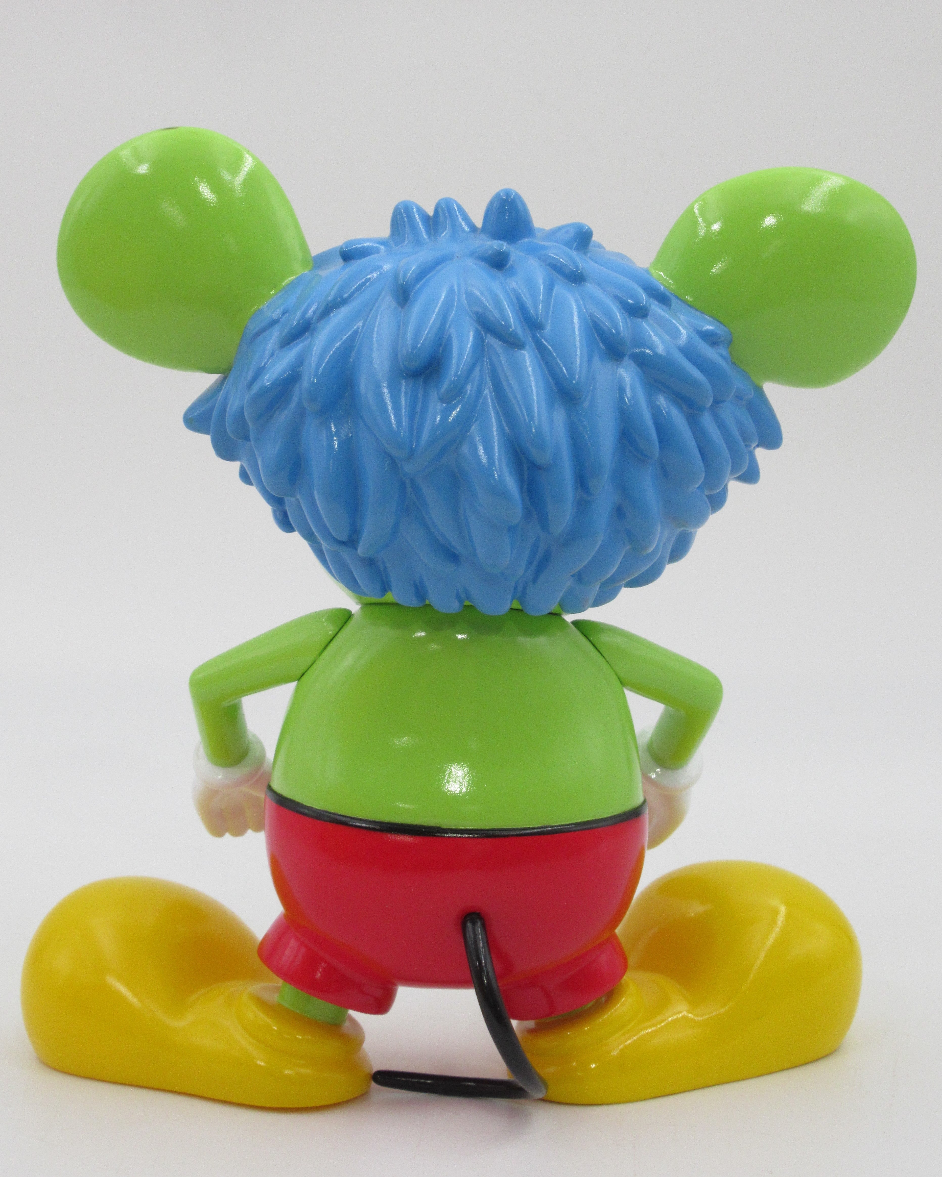 KEITH HARING Andy Mouse Green - 360 Toy Group (2005) Warhol Limited Edition Designer Vinyl Art Toy