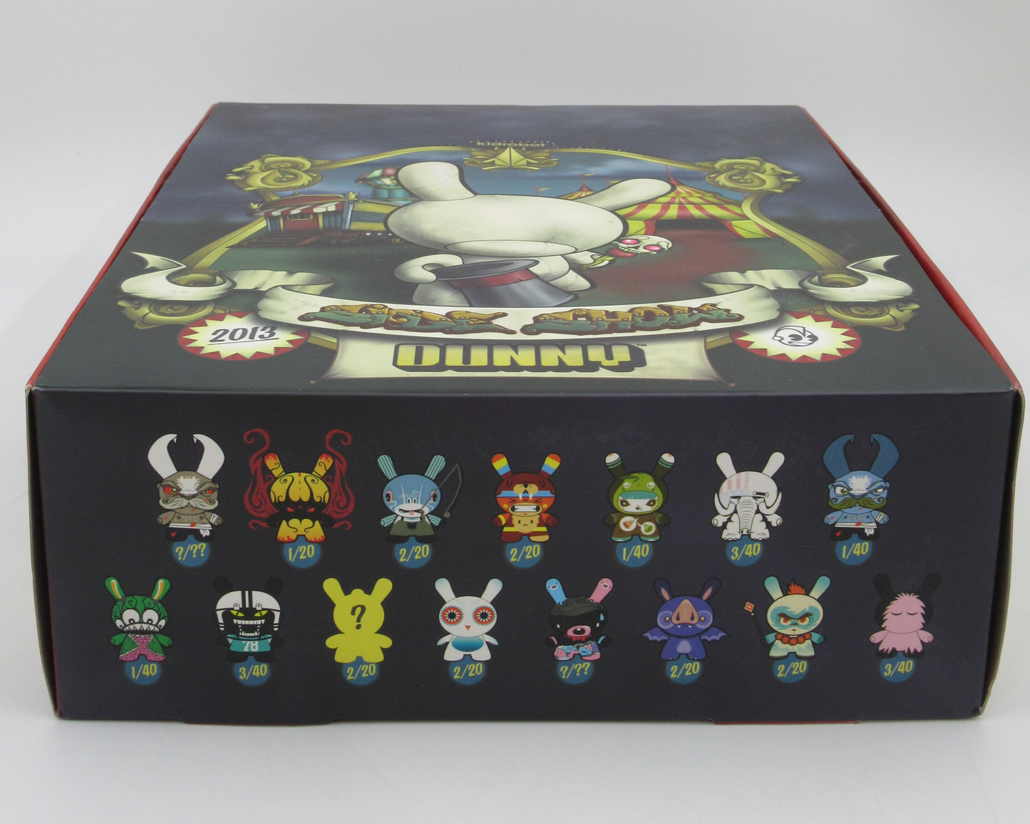 DUNNY Side Show Vinyl Figure Blind Box 20-Case - Kidrobot (2013) SEALED Art Toys