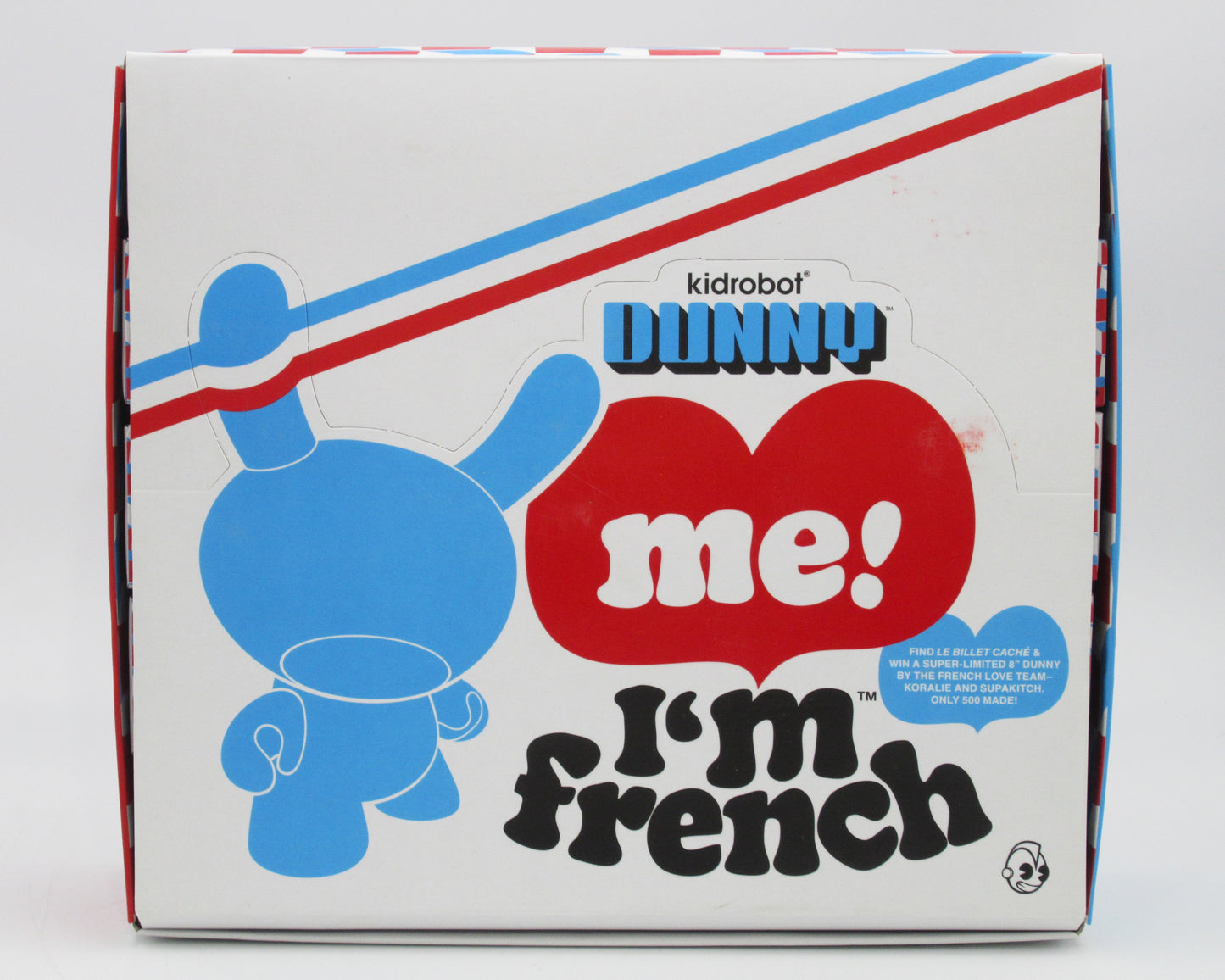 DUNNY Love Me I'm French Vinyl Figure Blind Box 25-Case - Kidrobot (2008) SEALED Art Toys