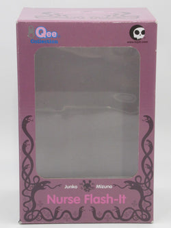 QEE COLLECTION Nurse Flash-It 8" Vinyl Figure - Toy2r/Junko Mizuno (2007) Designer Art Toy & Box