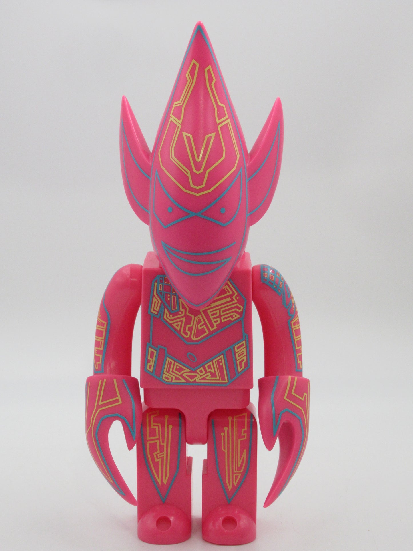 KUBRICK X UNKLE Pointman Pink 400% Figure - Medicom Toy (2005) Toy Tokyo Exclusive Art Toy