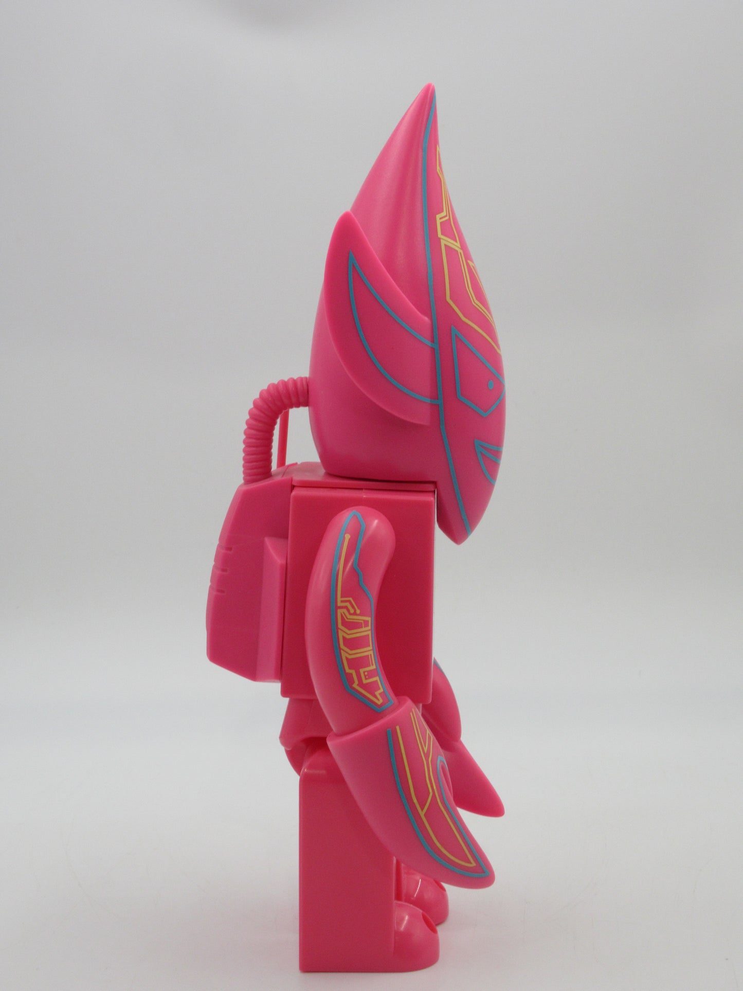 KUBRICK X UNKLE Pointman Pink 400% Figure - Medicom Toy (2005) Toy Tokyo Exclusive Art Toy