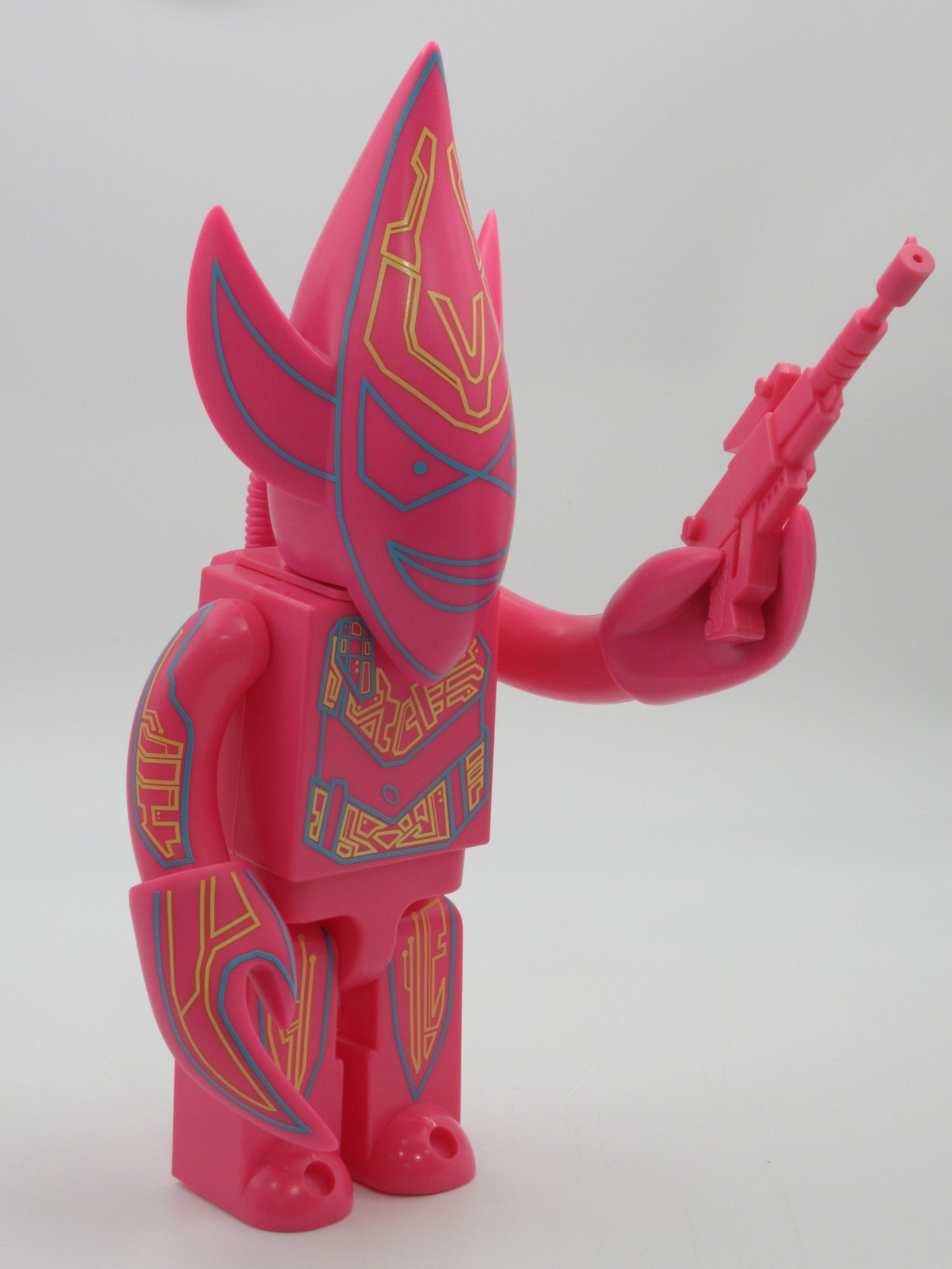 KUBRICK X UNKLE Pointman Pink 400% Figure - Medicom Toy (2005) Toy Tokyo Exclusive Art Toy