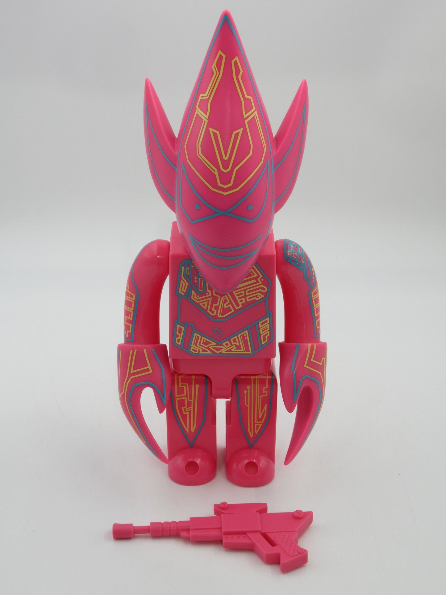 KUBRICK X UNKLE Pointman Pink 400% Figure - Medicom Toy (2005) Toy Tokyo Exclusive Art Toy