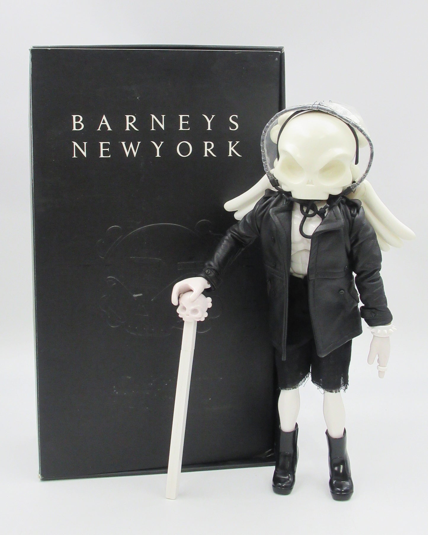 HUCK GEE x RICK OWENS Skullhead Figure - Kidrobot (2005) #002/250 Limited Edition Designer Fashion Art Toy