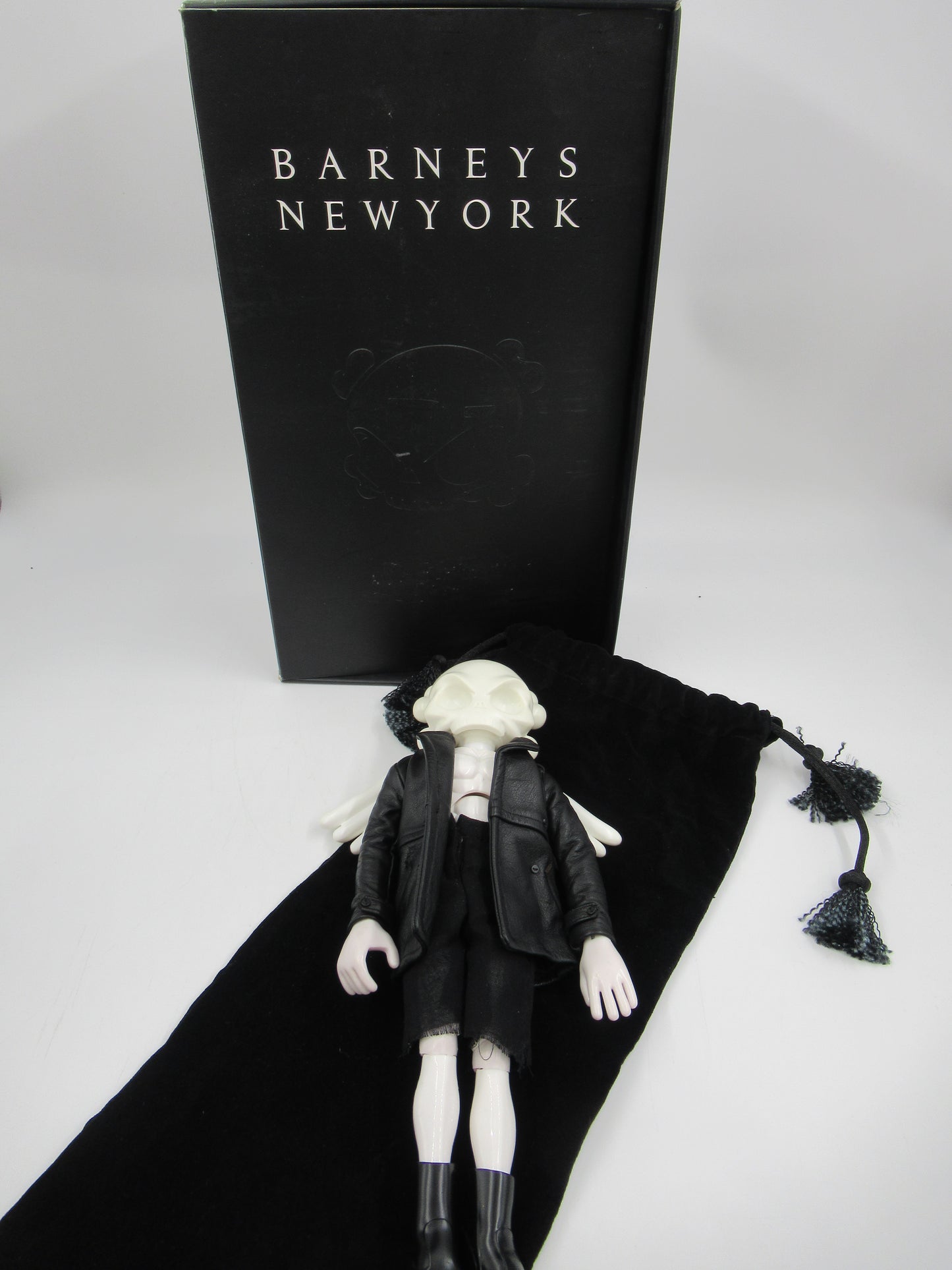 HUCK GEE x RICK OWENS Skullhead Figure - Kidrobot (2005) #002/250 Limited Edition Designer Fashion Art Toy