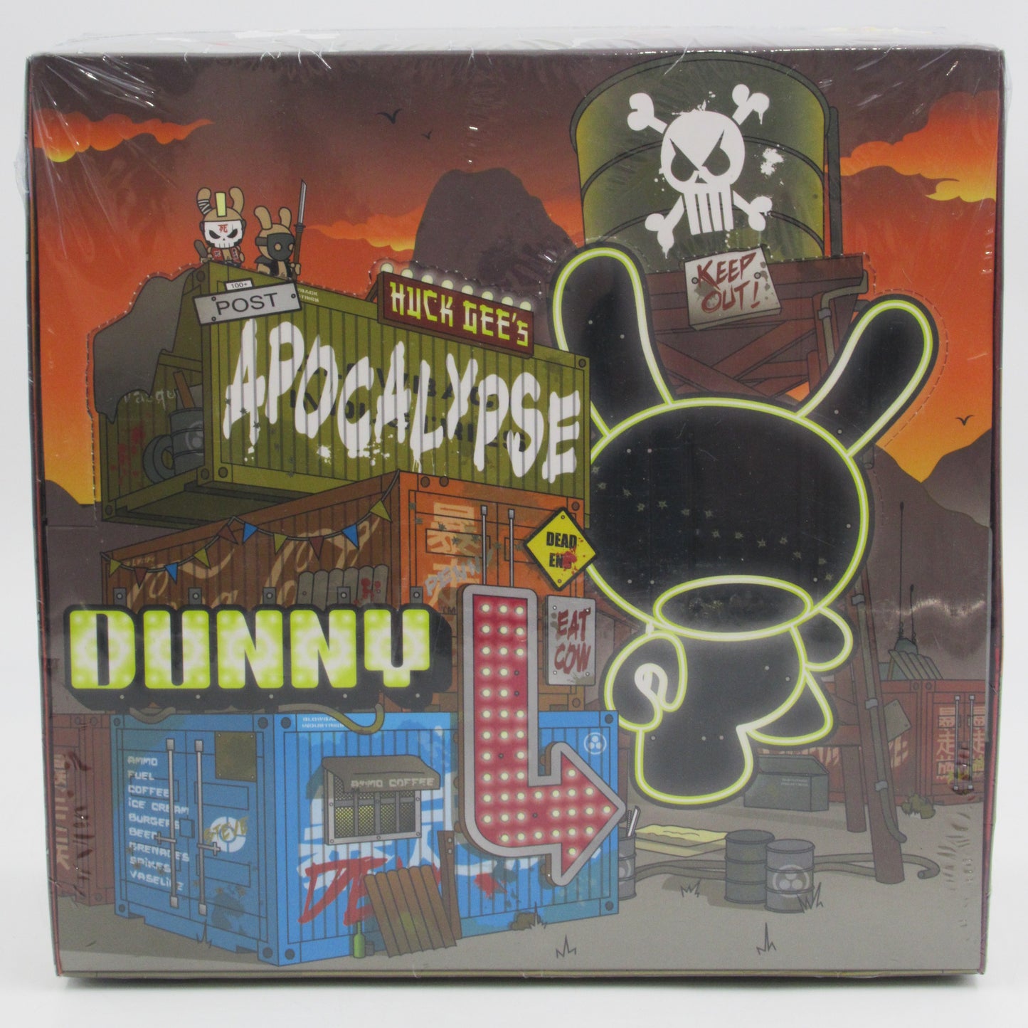 DUNNY x HUCK GEE Apocalypse Vinyl Figure Blind Box Case of 16 - Kidrobot (2012) SEALED Art Toys