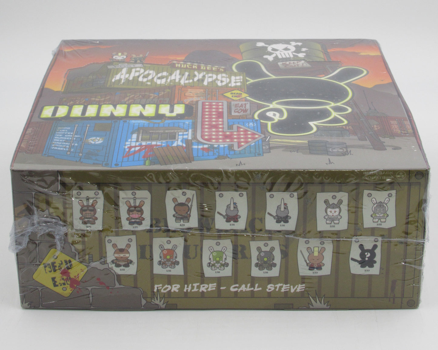 DUNNY x HUCK GEE Apocalypse Vinyl Figure Blind Box Case of 16 - Kidrobot (2012) SEALED Art Toys