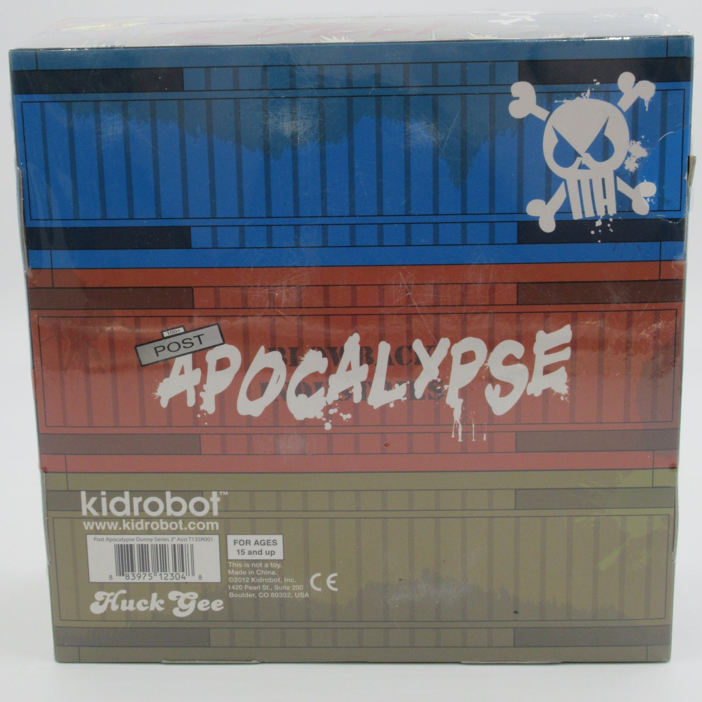 DUNNY x HUCK GEE Apocalypse Vinyl Figure Blind Box Case of 16 - Kidrobot (2012) SEALED Art Toys