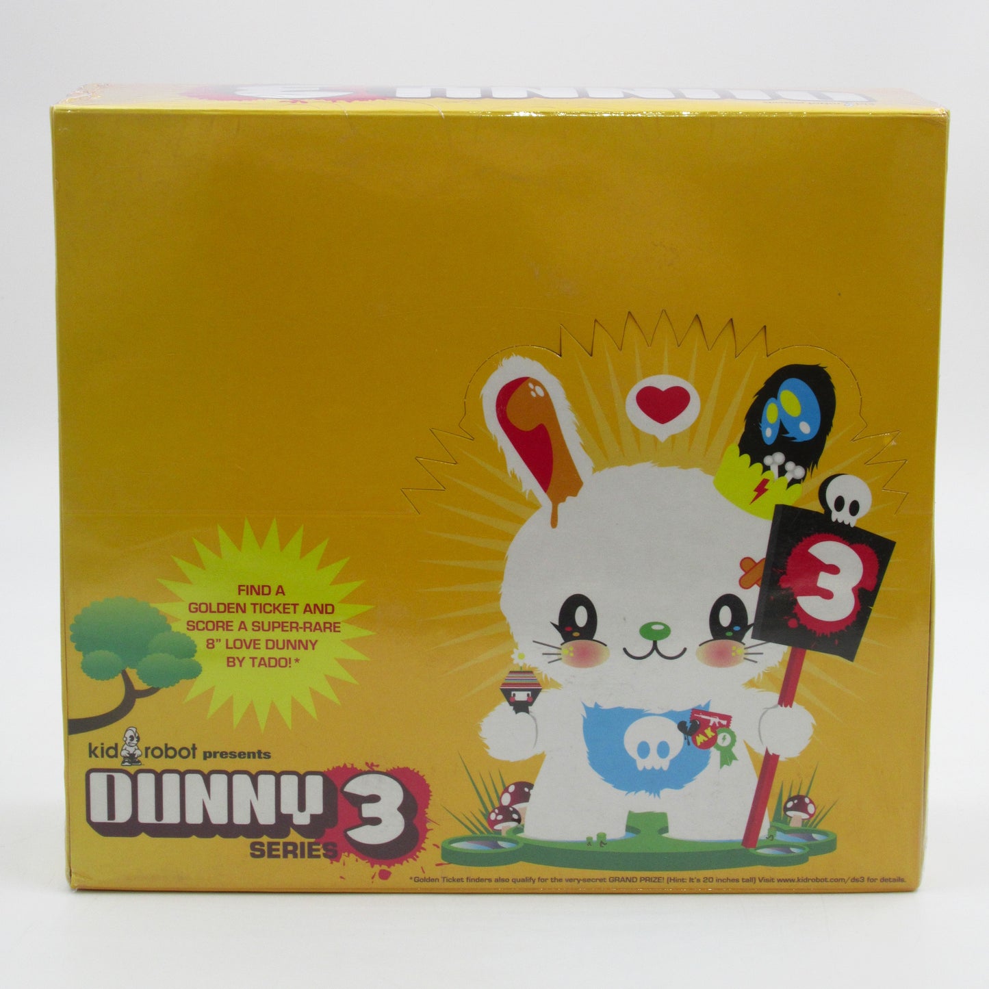 DUNNY Series 3 Vinyl Figure Blind Box 25-Case - Kidrobot (2006) SEALED Art Toys