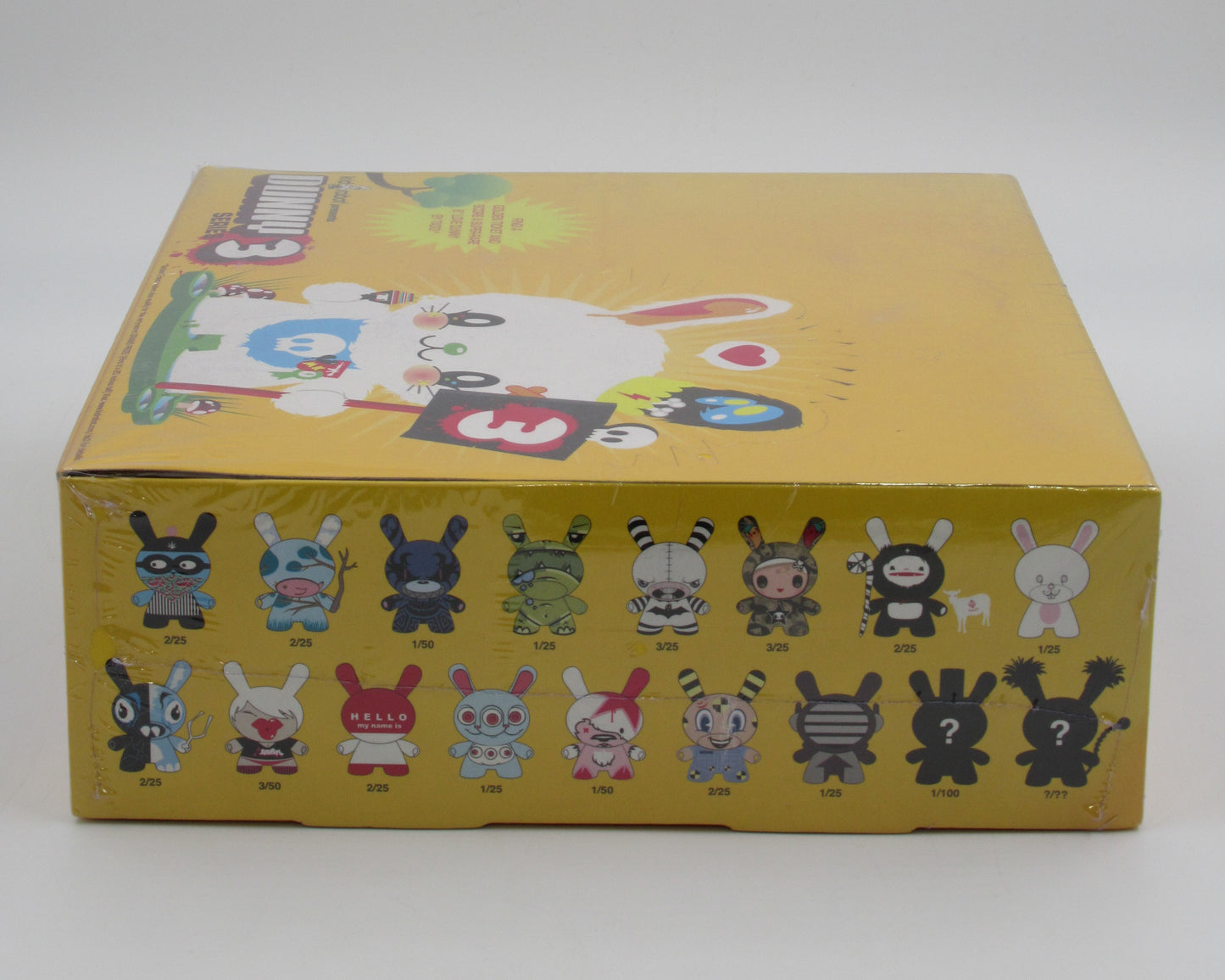 DUNNY Series 3 Vinyl Figure Blind Box 25-Case - Kidrobot (2006) SEALED Art Toys