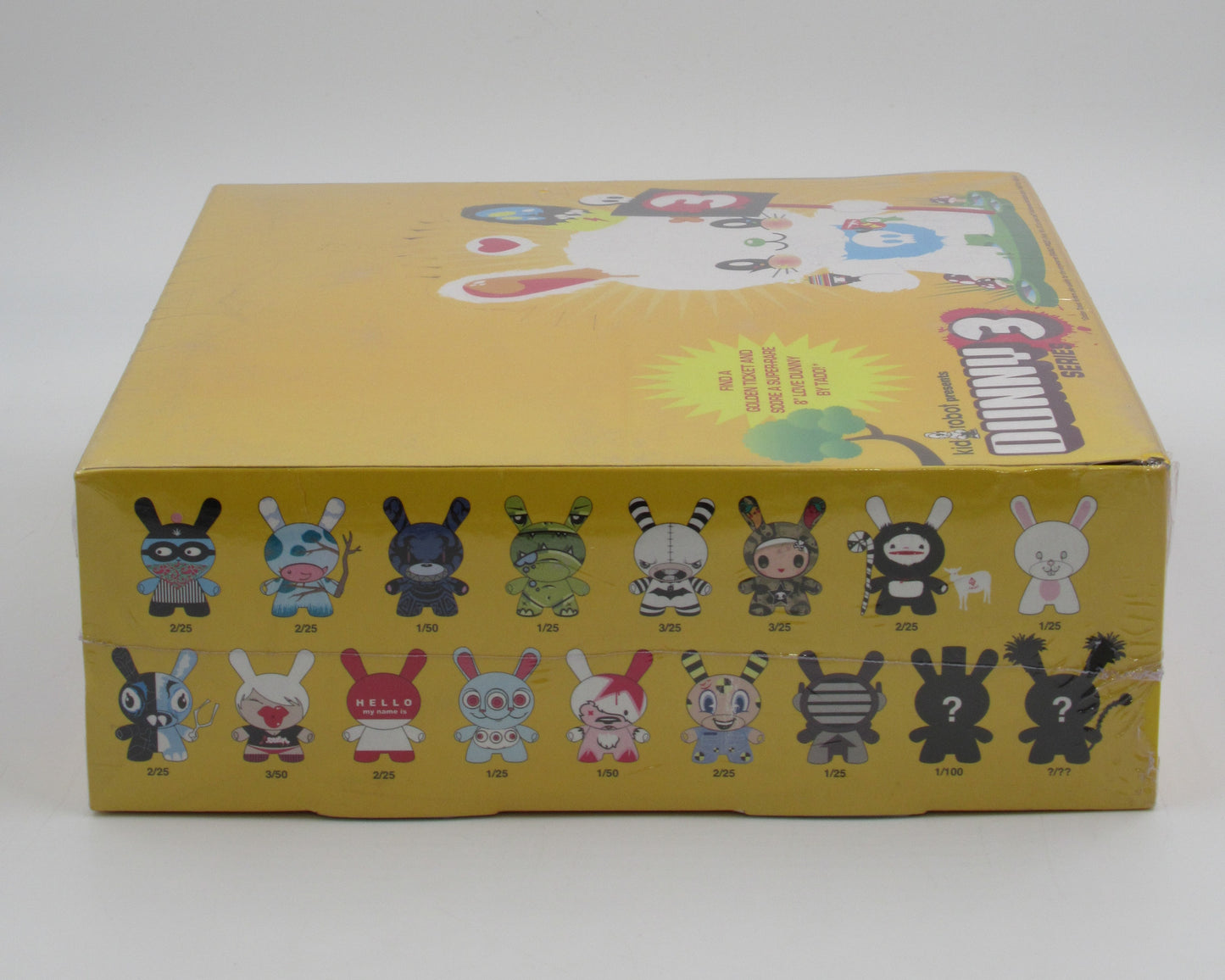 DUNNY Series 3 Vinyl Figure Blind Box 25-Case - Kidrobot (2006) SEALED Art Toys