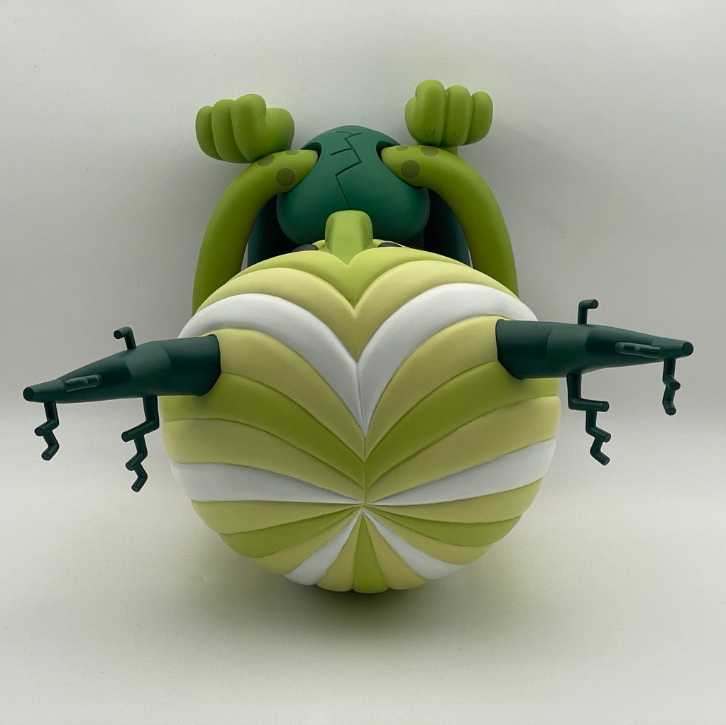 VAN ORLAX 18" Green Vinyl Figure - Pete Fowler x Playbeast (2008) Limited Edition Designer Art Toy