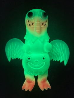 KAIJU FOR GROWN UPS Tankizaado Original/Pink/GID Sofubi Figures - Tim Biskup x Wonderwall (2007) Loose Art Toys