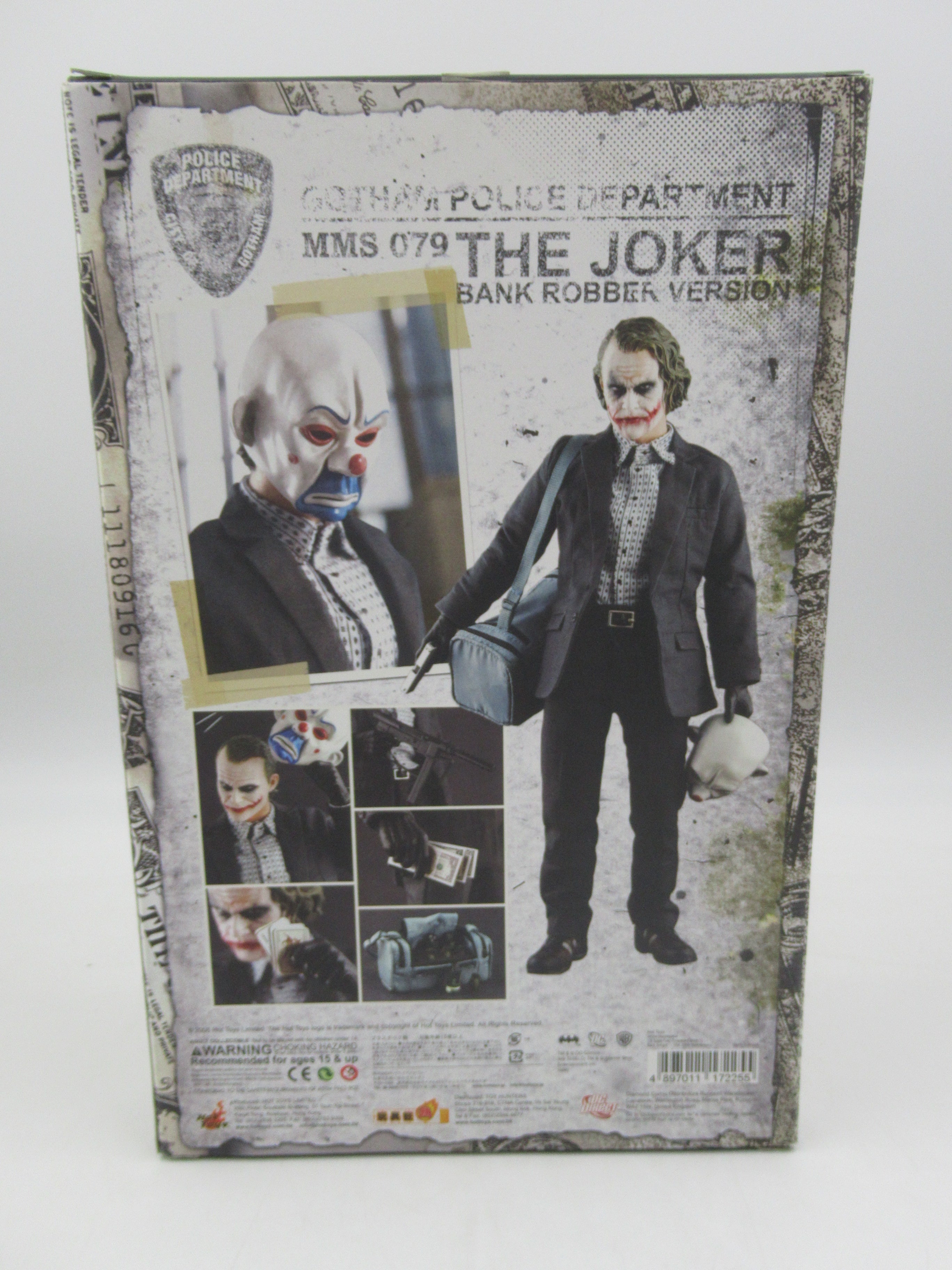 Joker Bank Robber Version MMS79 The Dark Knight Hot Toys 12