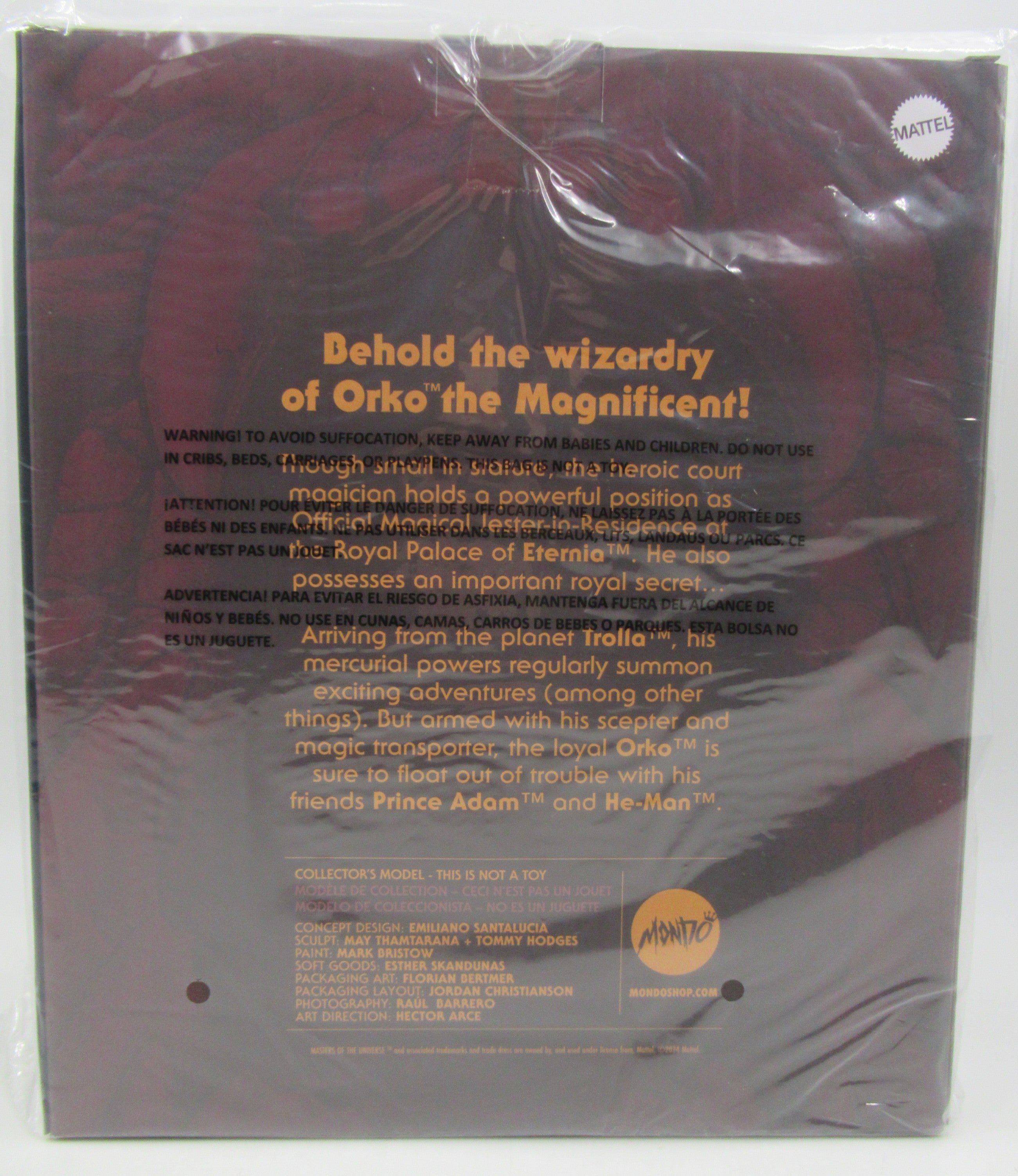 Orko MOTU Mondo Deluxe 1/6 Scale Figure Timed Edition NIB