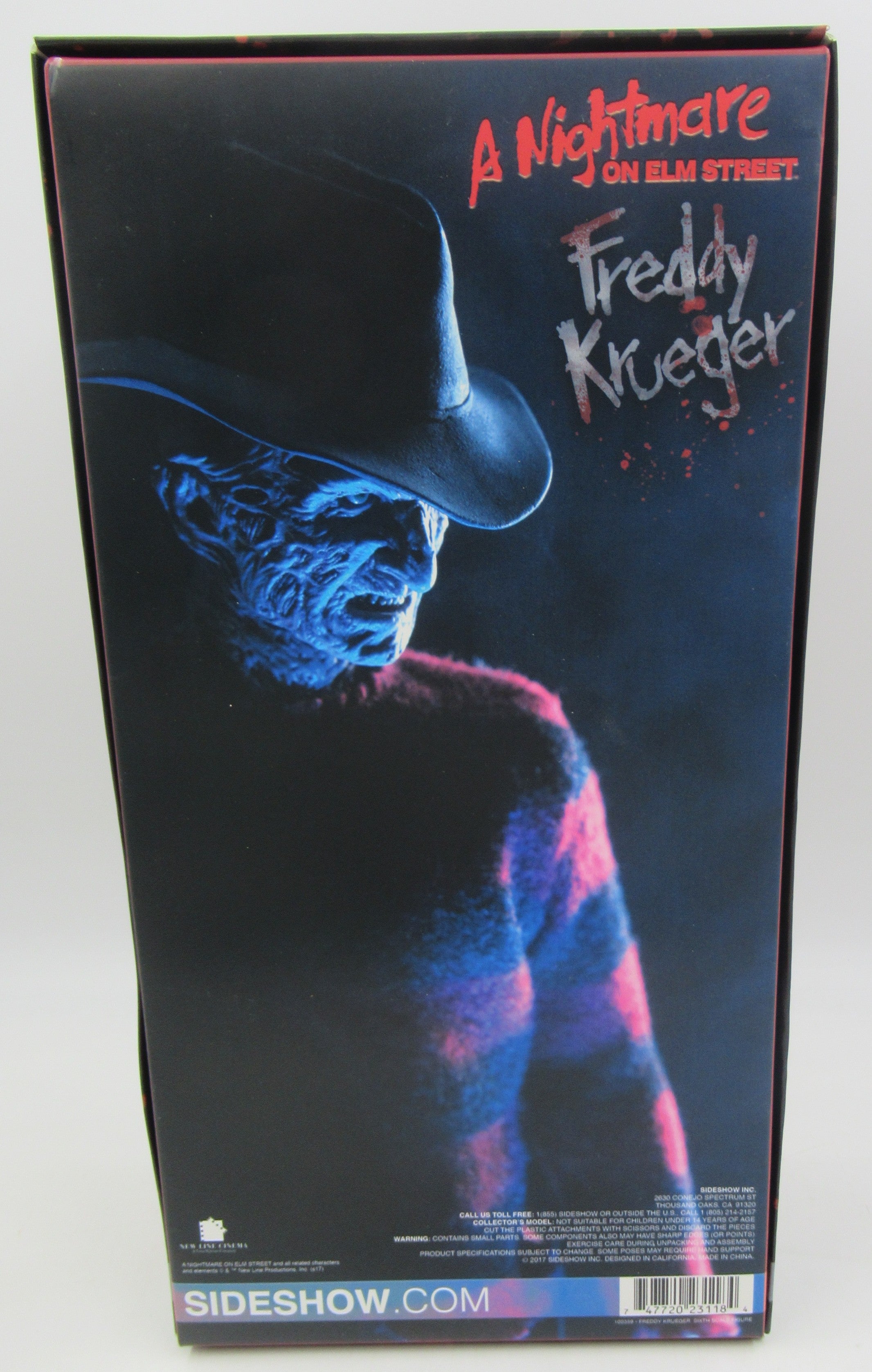 Freddy Krueger Dream Warriors 1/6 Scale Sideshow Figure Exclusive NIB