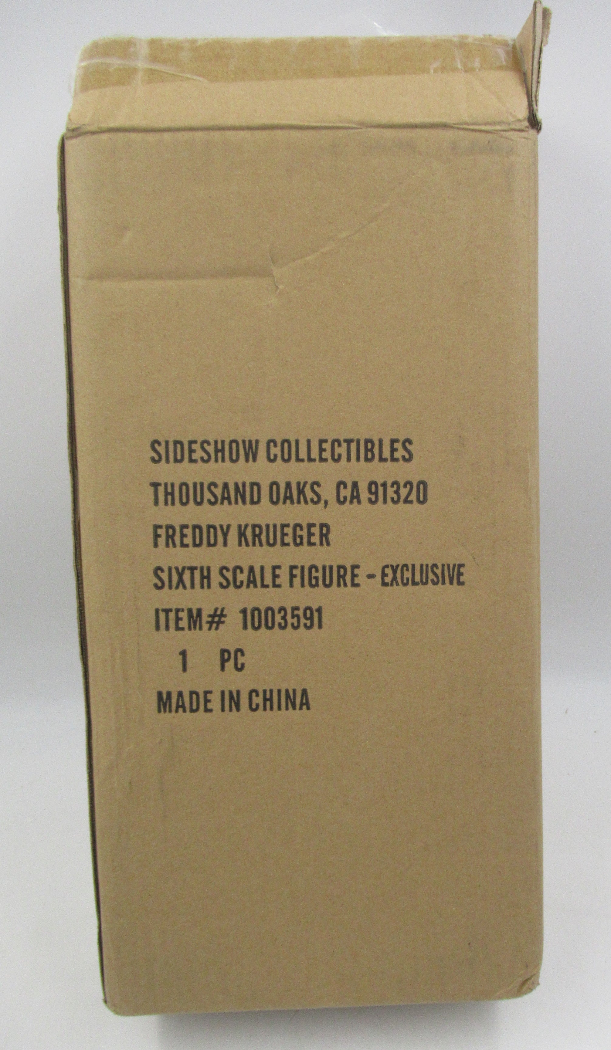 Freddy Krueger Dream Warriors 1/6 Scale Sideshow Figure Exclusive NIB