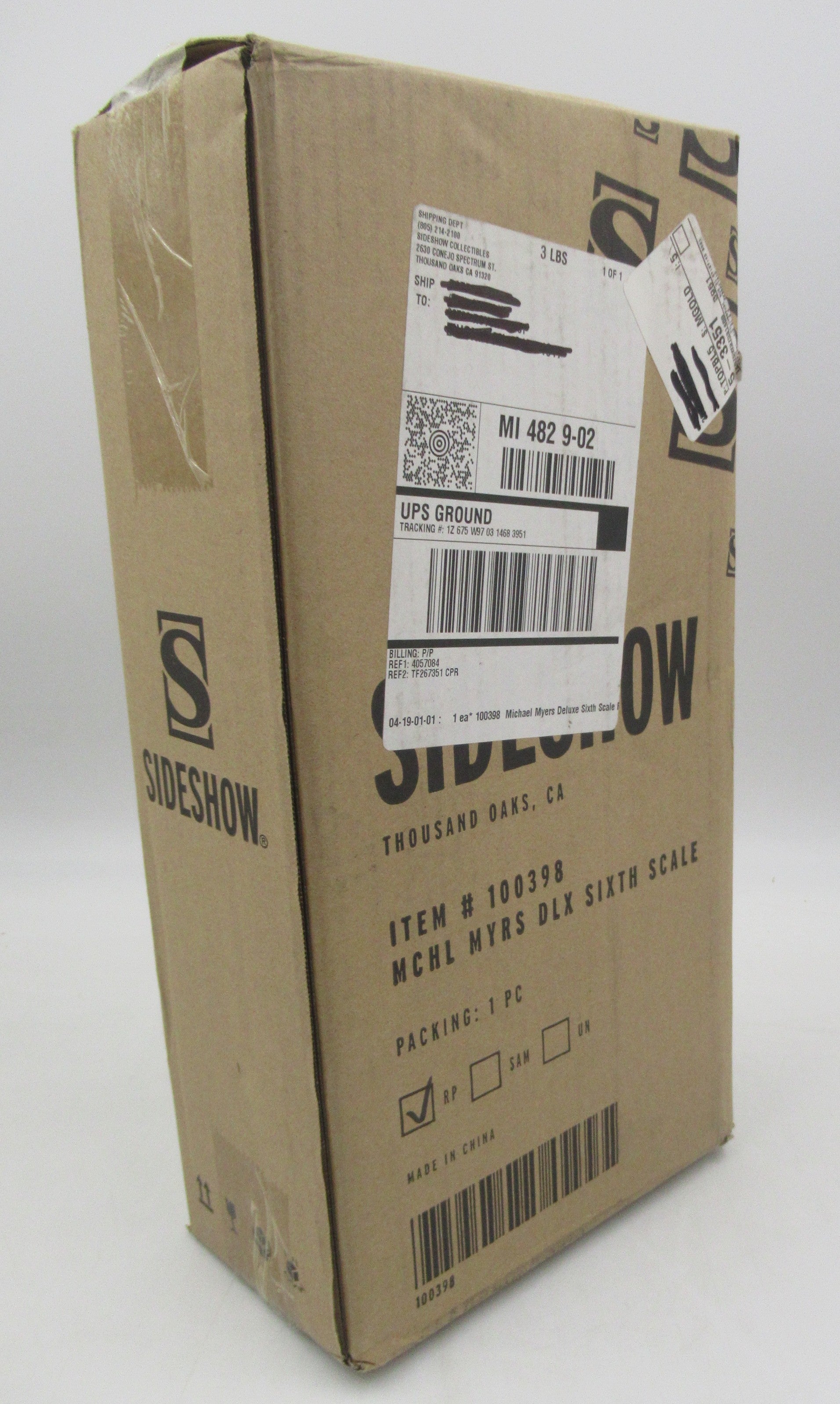 Michael Myers Halloween Sideshow Collectibles 1/6 Scale Figure NIB