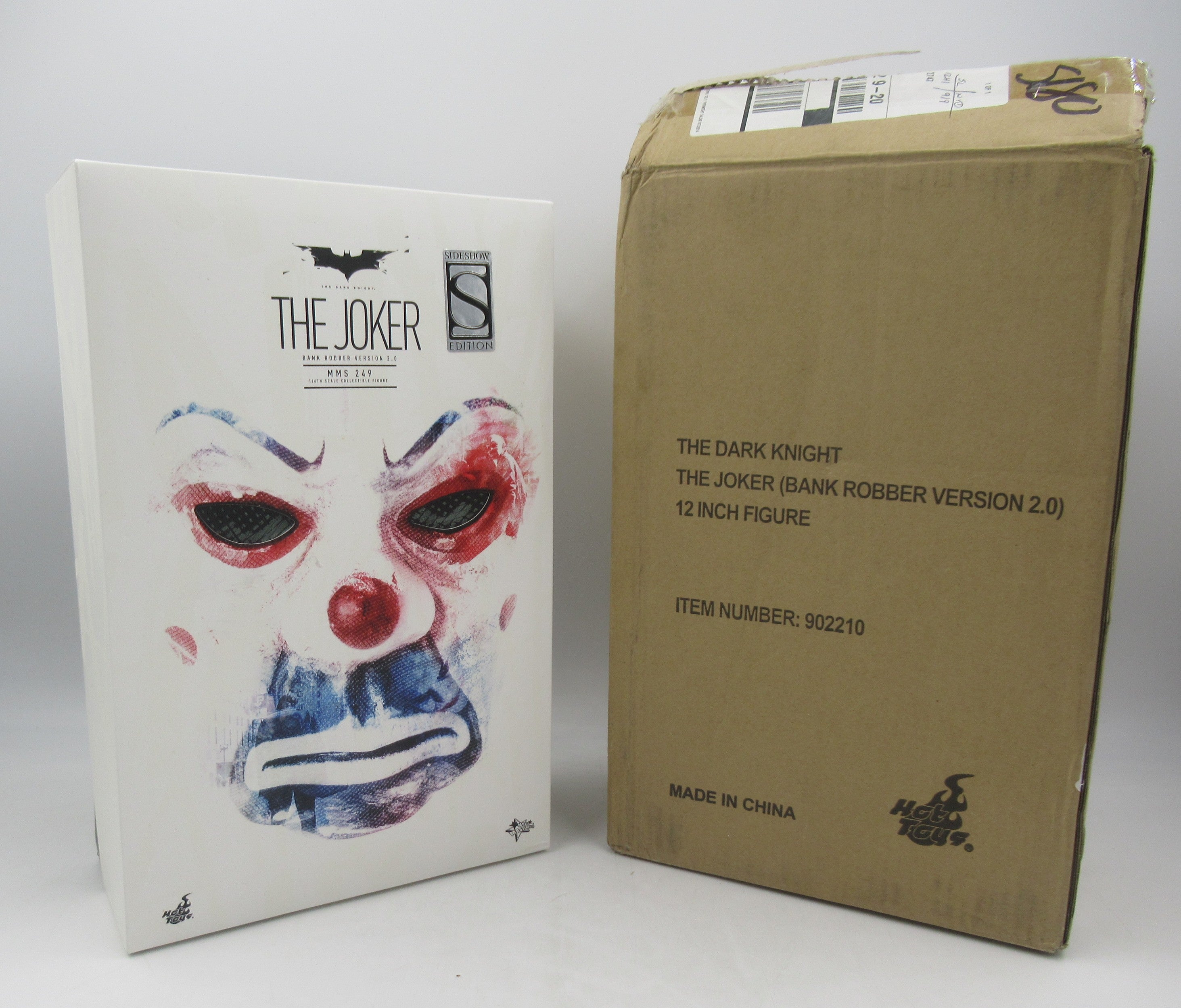 Sideshow The Joker Bank Robber Version 2.0 MMS249 1/6 Scale Figure NIB