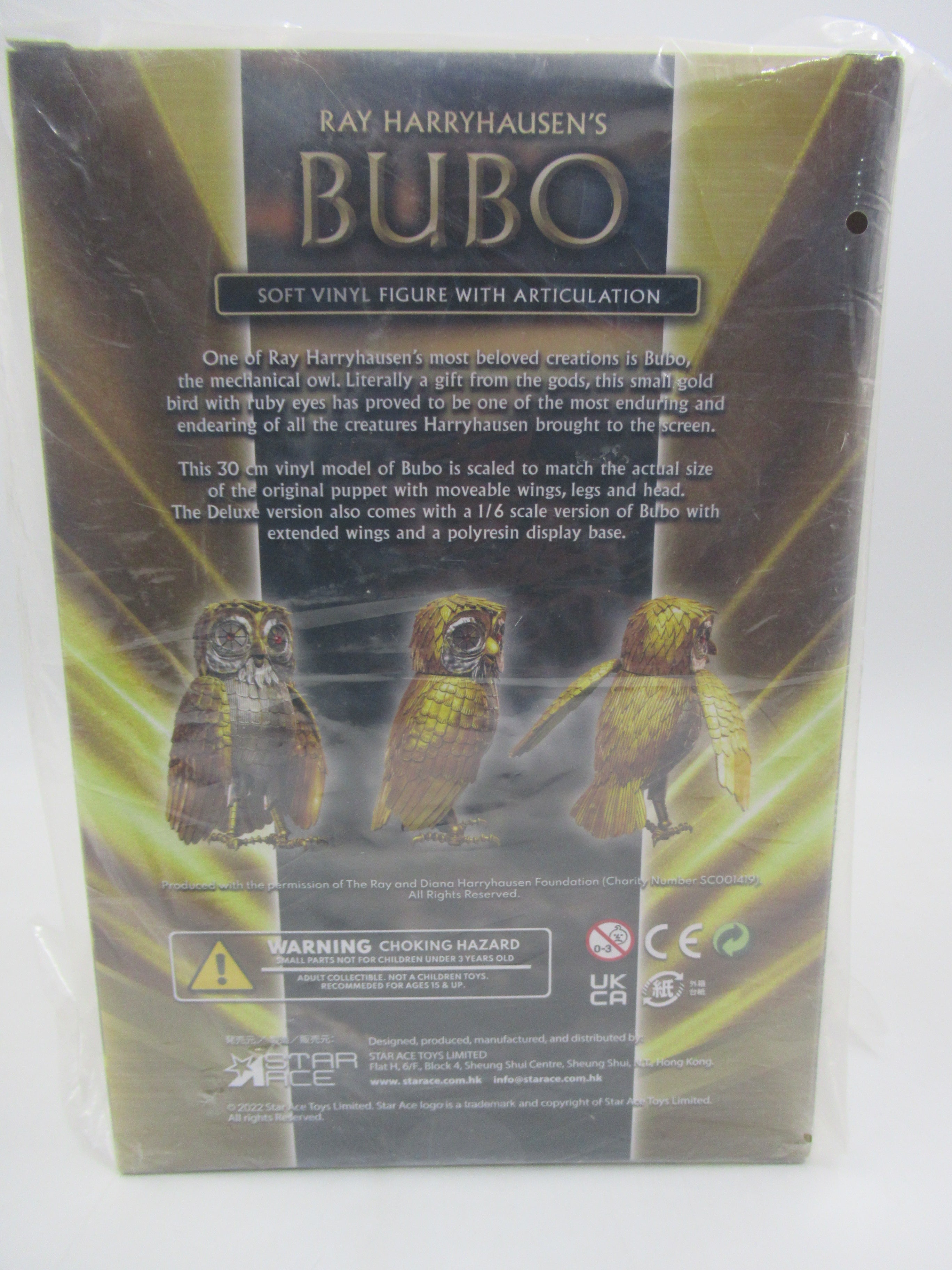 Ray Harryhausen's Bubo Deluxe SA9042 Star Ace 1/6 Scale Statue NIB