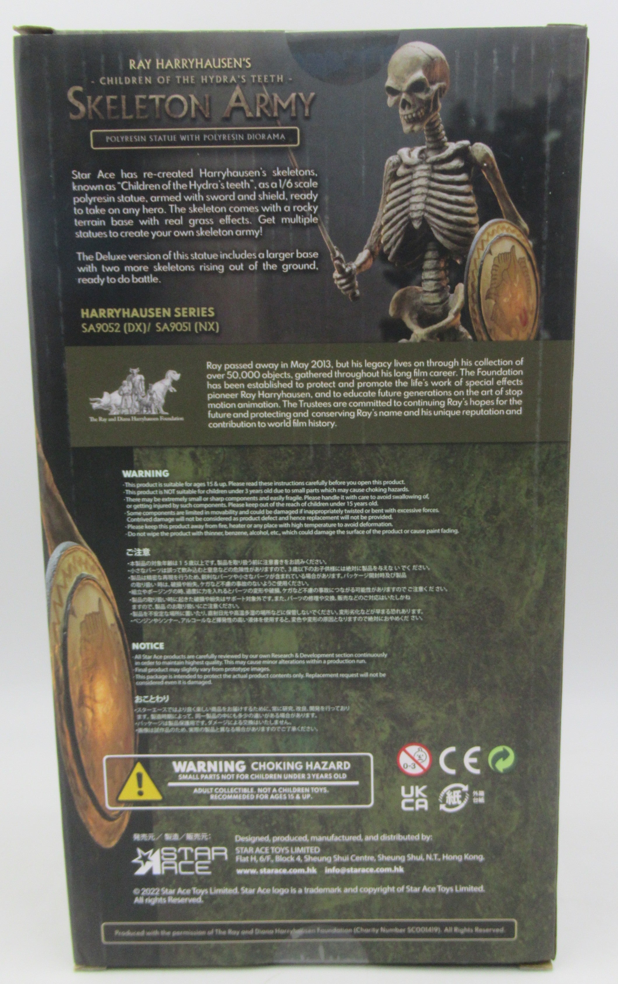 Ray Harryhausen's Skeleton Army Regular SA9051 Star Ace Statue NIB