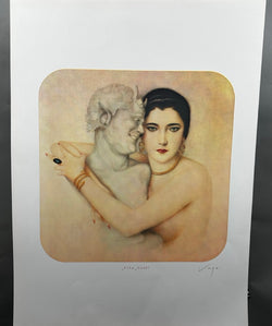 Back to the Past Collectibles - Alberto Vargas Nita Naldi lithograph art full.